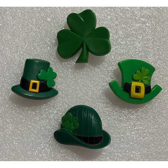Hallmark 1980's St Patrick's Day Pins‎ ~ Vintage Collectibles ~ 4 Set - Picture 1 of 10